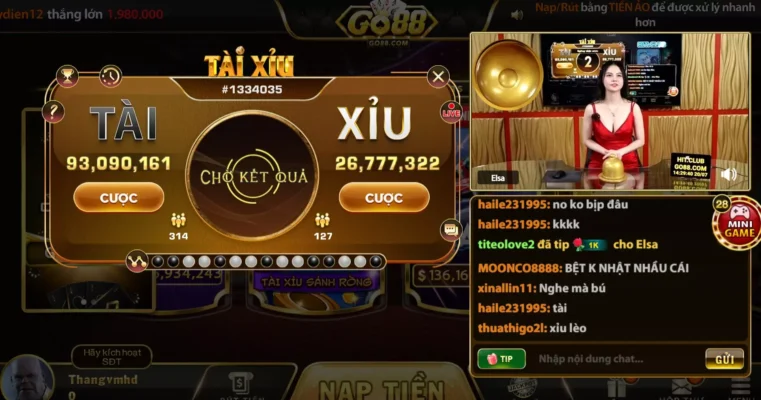 Trải nghiệm game tài xỉu online hấp dẫn